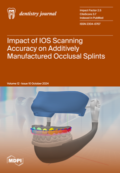Assessing the Impact of IOS Scanning Accuracy on Additively Manufactured Occlusal Splints
